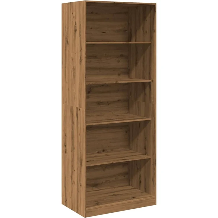 vidaXL Kleiderschrank Artisan-Eiche 80x50x200 cm Holzwerkstoff 3307728 – Bild 2