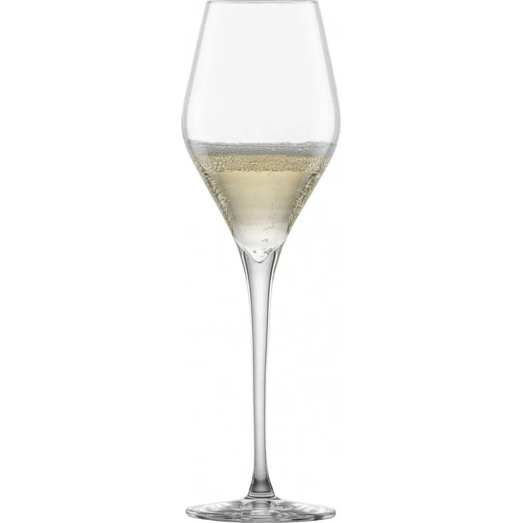 Sektgläser 300 ml Champagnerflöte Finesse 6 Stück Kristallglas Transparent – Bild 3