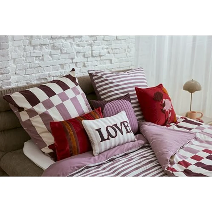 TOM TAILOR HOME Dekokissen Love, mit Leinenanteil – Bild 7