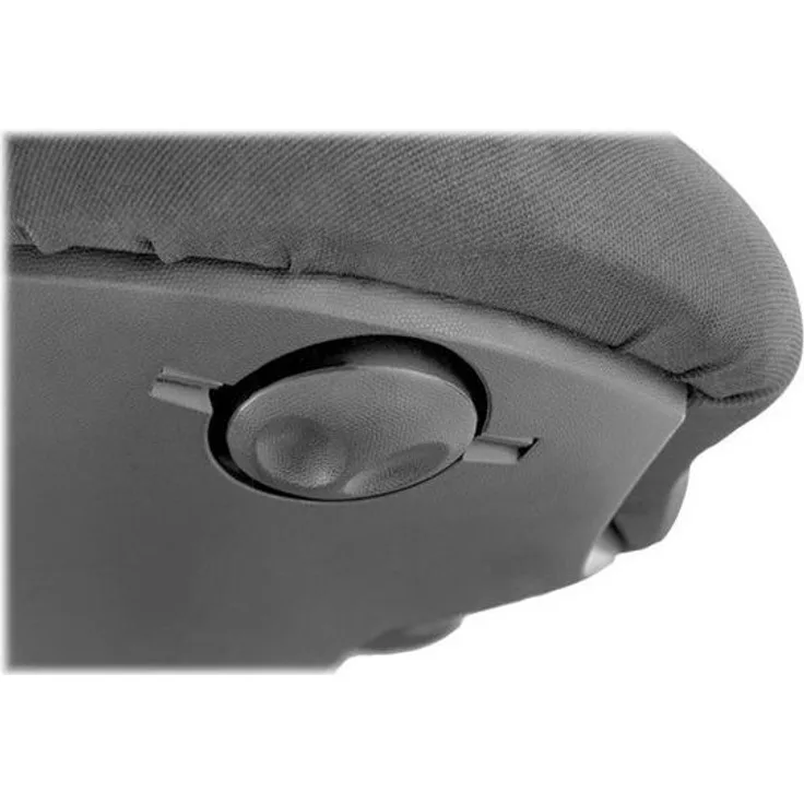 DIGITUS DA-90422 - Stehtisch-Hocker, ergonomisch, Neigen, Schaum, Schwarz - Stoff - Bis zu 120 kg
