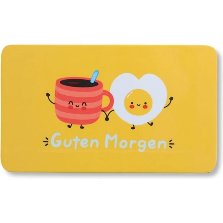 KESPER Dekor-Frühstücksbrettchen Guten Morgen 23,5x14cm 110930 – Bild 1