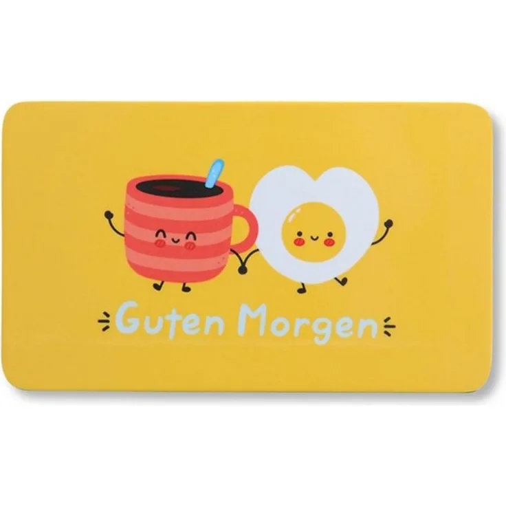 KESPER Dekor-Frühstücksbrettchen Guten Morgen 23,5x14cm 110930