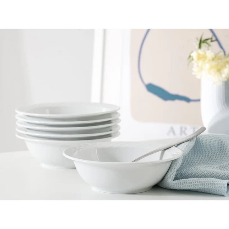 CreaTable Müslischale Polo, Schalen-Set, 6-tlg, Porzellan, (Set, 6-tlg), Europäische Spitzenqualität, Manufakturstil, Ausdrucksstarkes Relief – Bild 1