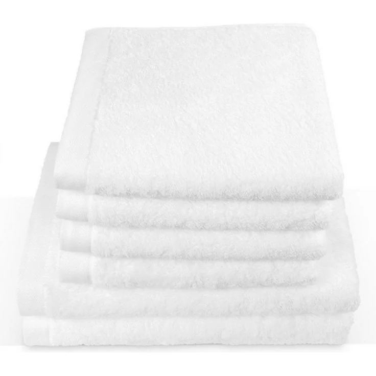 herzbach home Handtuch Set Pura, (6-St), 6er Set, 550g/m², Premium-Qualität, 100% Baumwolle, einfarbig – Bild 2