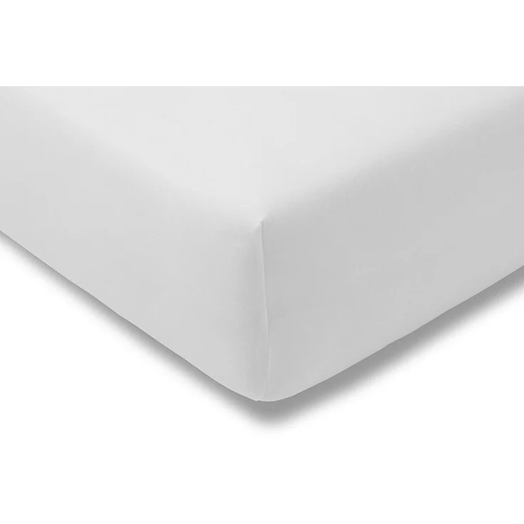 ESTELLA Spannbetttuch Zwirnjersey | Elfenbein | 200x200 cm | passend für Matratzen 180-200 cm (Breite) x 200-220 cm (Länge) | trocknerfest und bügelfrei | 97% Baumwolle 3% Elastan – Bild 3