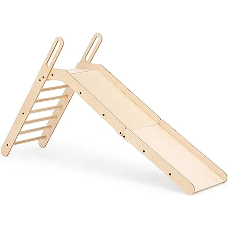 MamaToyz Holz Rutsche SlideMe | Natur | 160x50x100 – Bild 3