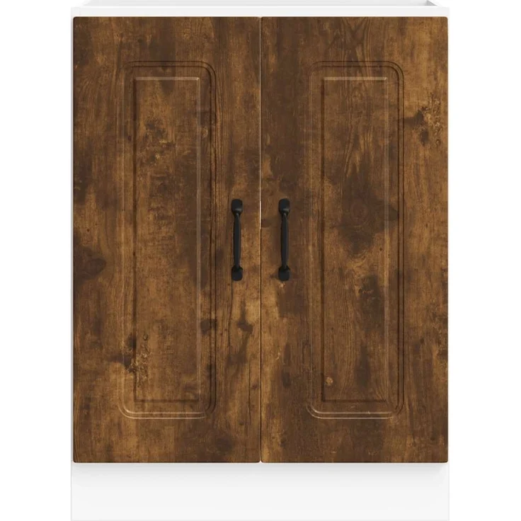 vidaXL Spülenunterschrank Kalmar Räuchereiche 60x46x81,5 cm 853442 – Bild 3