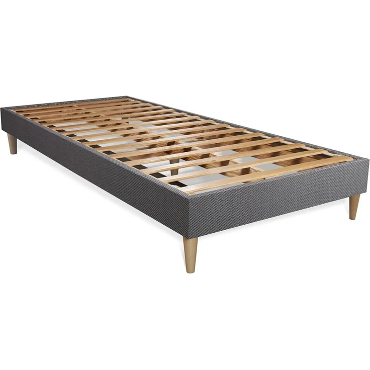 Actimemo confort matratze 80x190cm + Bettgestell mit lattenrost - Dicke : 26cm - Memory-schaum - H3 – Bild 3