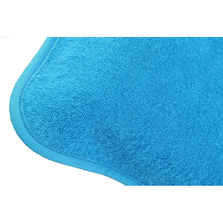 Brandsseller Schonbezug für Gartenliege 75x200 cm Strandliegenauflage Frottee Schonbezug 100% Baumwolle - Türkis – Bild 3