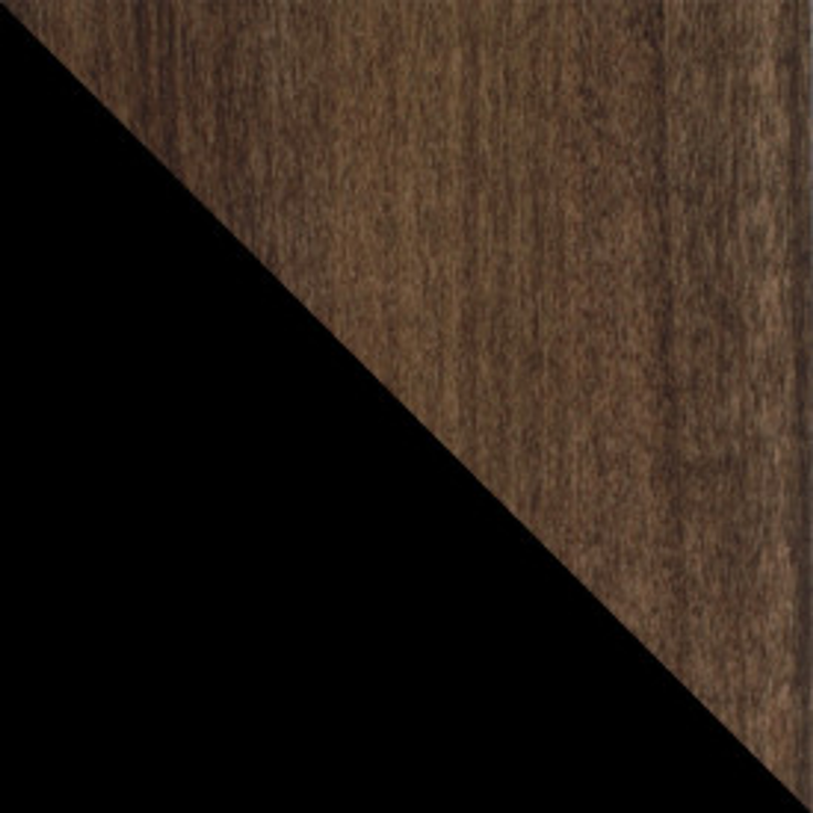 Umbra Flip Garderobenhaken, 5 Haken, Garderoben Haken, Kleiderhaken, Holz, Schwarz / Walnuß, 51 cm, 318850-048 – Bild 6