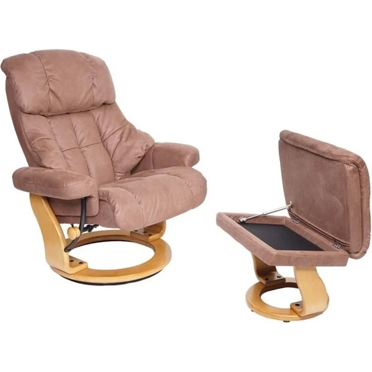 MCA furniture Relaxsessel Edmonton-R, Breite Armlehnen, Um 360° drehbar – Bild 4