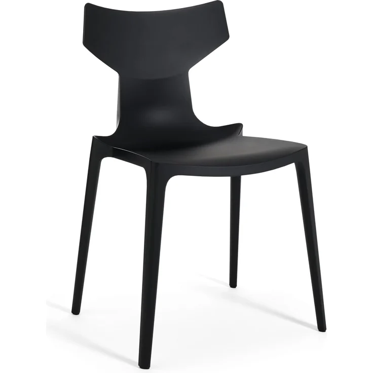 Kartell Re-Chair, Stuhl, 2-er Satz, Schwarz – Bild 1