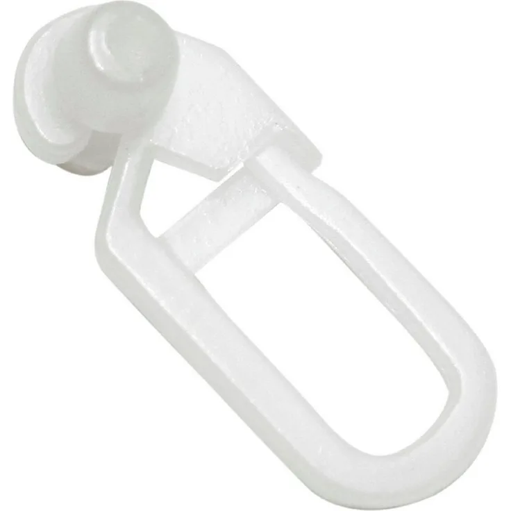 SCHÖNER WOHNEN-Kollektion Gardinenring Rollringe Mona, (20-St), Serie Gardinenstangen Set Mona Ø 19/22 mm