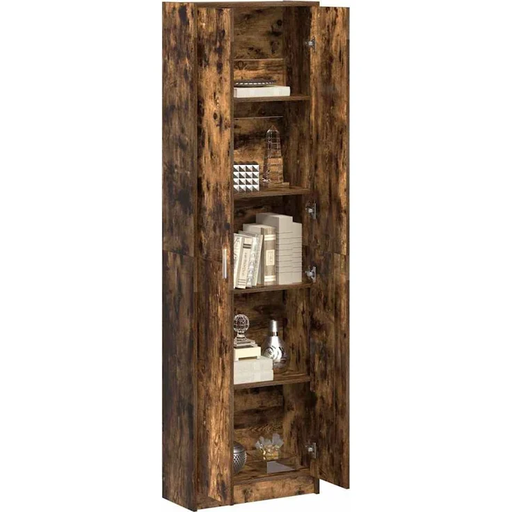 vidaXL Kleiderschrank Geräucherte Eiche 55 x 25 x 189 cm 3334012 – Bild 3