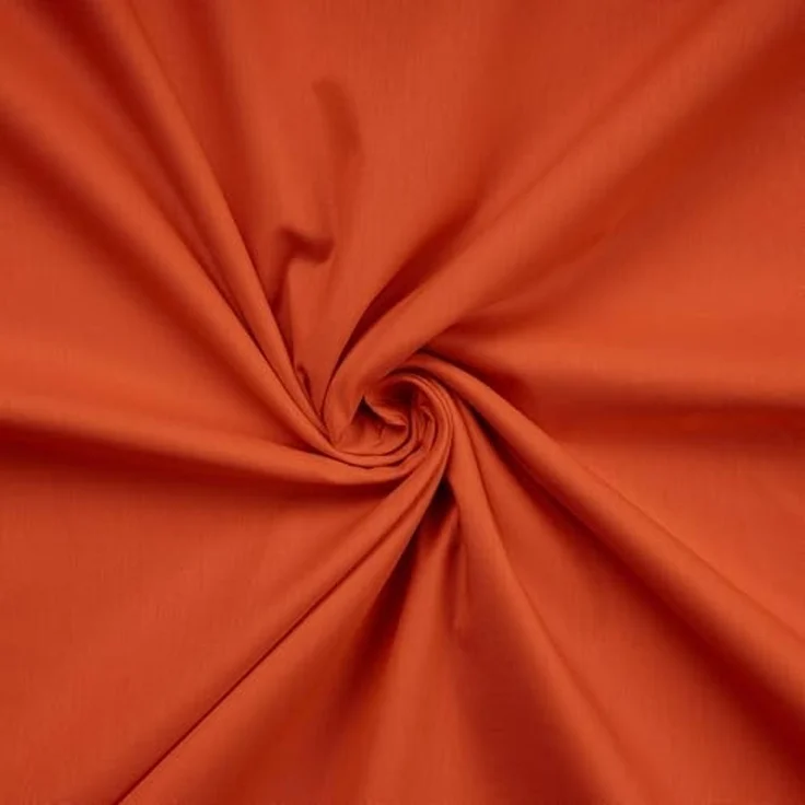 L'essentiel Maison 'Tonne Orage - True' Ranforce Spannbettlaken Double XL (FR) (IT) (ES) (DE), Zimt, 200+30 x 140 cm – Bild 2