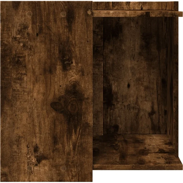 vidaXL Katzenklo Räuchereiche 53x53x51 cm Holzwerkstoff 857755 – Bild 6