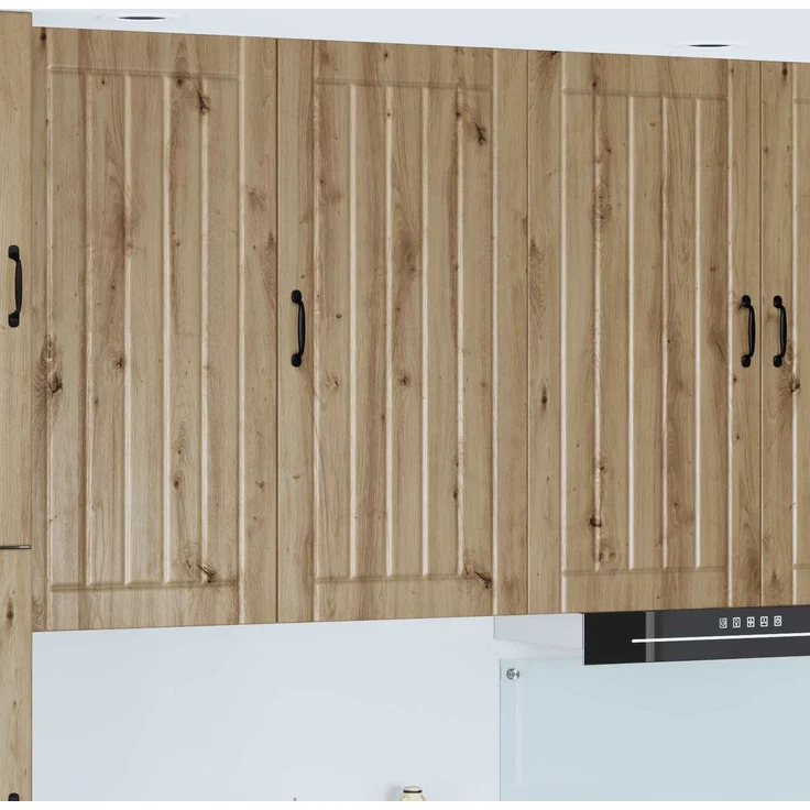 Hängeschrank, Küchenschrank Artisan-Eiche 50 x 31 x 100 cm Holzwerkstoff – Bild 2
