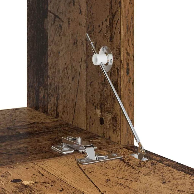 vidaXL TV-Schrankset Wandmontiert 6 pcs Altholz Holzwerkstoff 3393474 – Bild 10