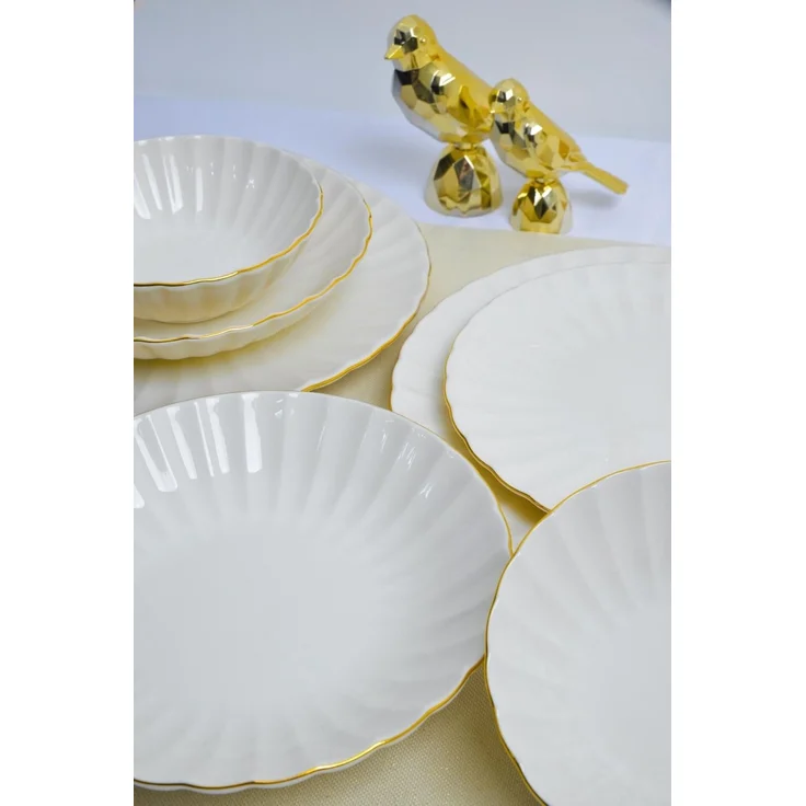 Hermia Concept Geschirr-Set Derya (24-tlg), 6 Personen, Porzellan, 24 Teile, für 6 Personen – Bild 6