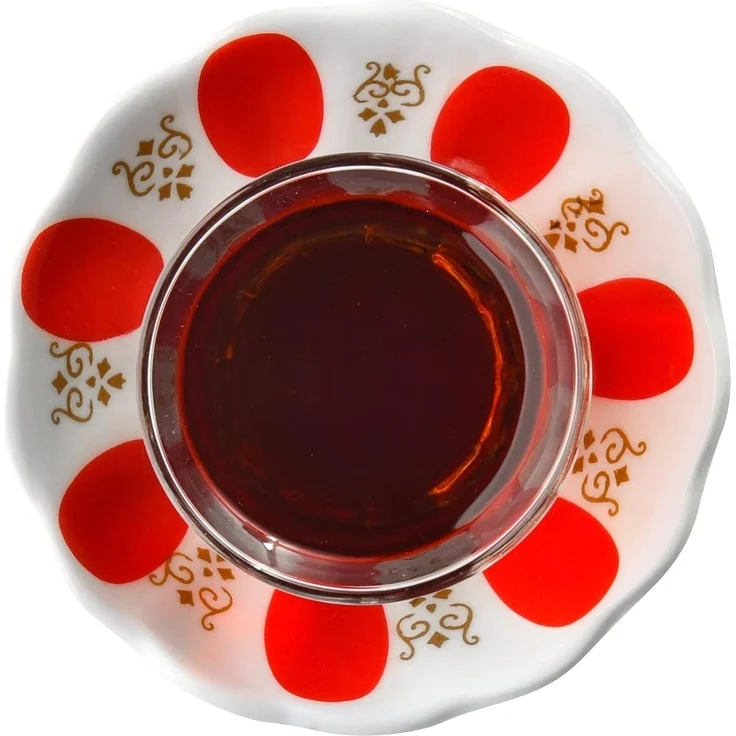 Pasabahce 12er-Set 42021 Türkische Teegläser Teeglas Tee Glas "Optik" 120cc Gläser-Set – Bild 3
