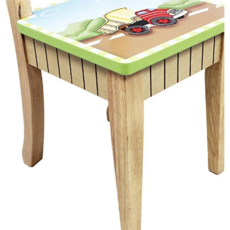 Fantasy Fields Children's Wooden Transportation Tisch & 2 Stühle-Set W-9946 – Bild 11