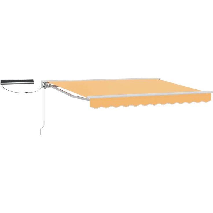 vidaXL Elektrische ausziehbare Markise Sand 3 x 2,5 m 3425923 – Bild 1