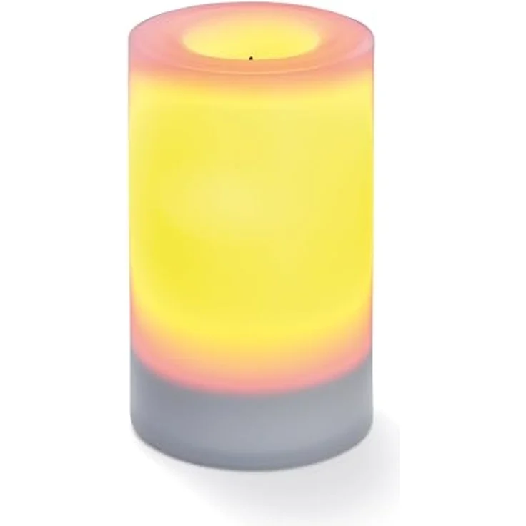 Solar Kerze mit Flammeneffekt Mila 75 x 100 mm – Bild 1