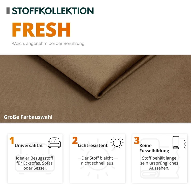 Polsterbett Zorbo (Farbe: Fresh 32, Größe: 200x200 cm) – Bild 6