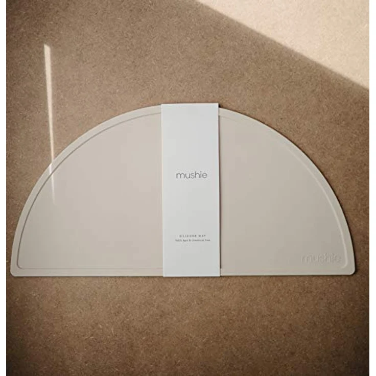 Mushie Platzset Vanilla Confetti, Silikon Platzdeckchen Malunterlage Platzset BPA-frei – Bild 3