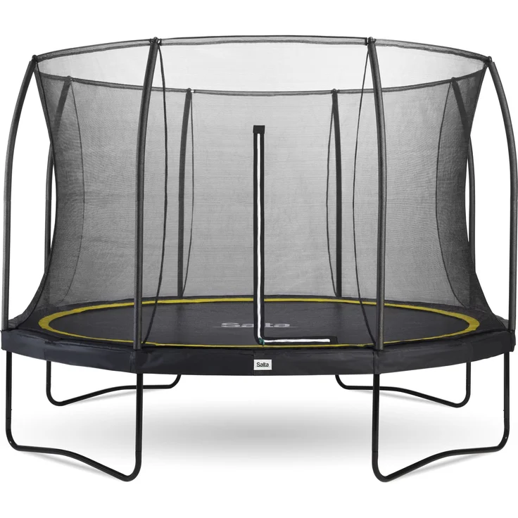 Salta 'Comfort Edition' Trampolin mit Sicherheitsnetz, Schwarz, Ø 396 cm – Bild 1