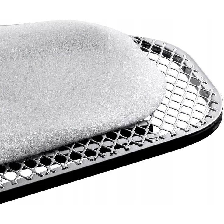 KADAX Bügelbrett 120 x 38 cm breit, Tischplatte, faltbarer Bügeleisenhalter – Bild 9
