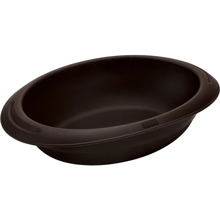 Lurch 85034 FlexiForm Oval / Brotbackform zum Backen unterschiedlichster Brotsorten aus 100% BPA-freiem Premium-Platin-Silikon 24x18 cm, braun