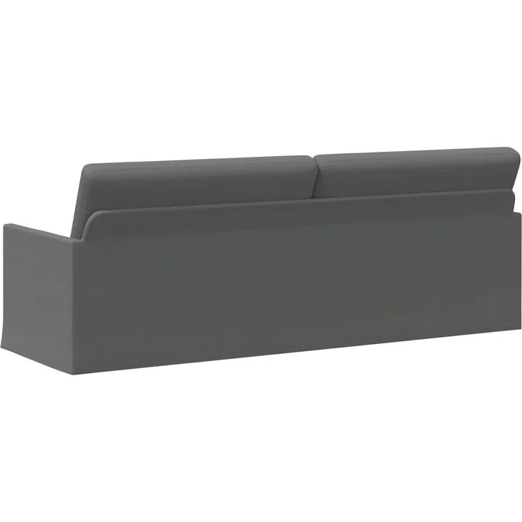 vidaXL 3-Sitzer Sofa Dunkelgrau 220 x 81 x 82 cm Stoff 42041140 – Bild 5