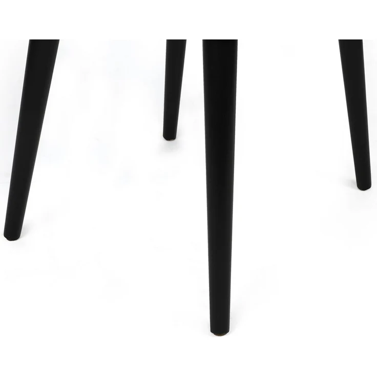 Skye Decor 'Alfa-436 V4' Stuhlset (4-teilig), Braun / Schwarz, 50 x 90 x 49 cm – Bild 4