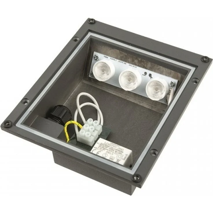 Heitronic 35288 LED Wandeinbauleuchte Dora 195x165mm anthrazit 3000K – Bild 6