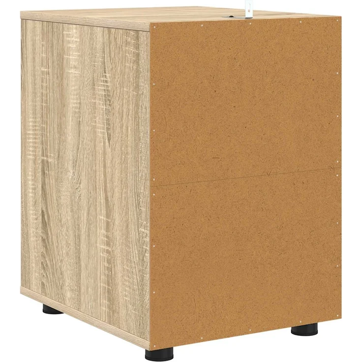 vidaXL Aufbewahrungsschrank 40 x 48 x 57 cm Holzwerkstoff Sonoma-Eiche 888839 – Bild 8