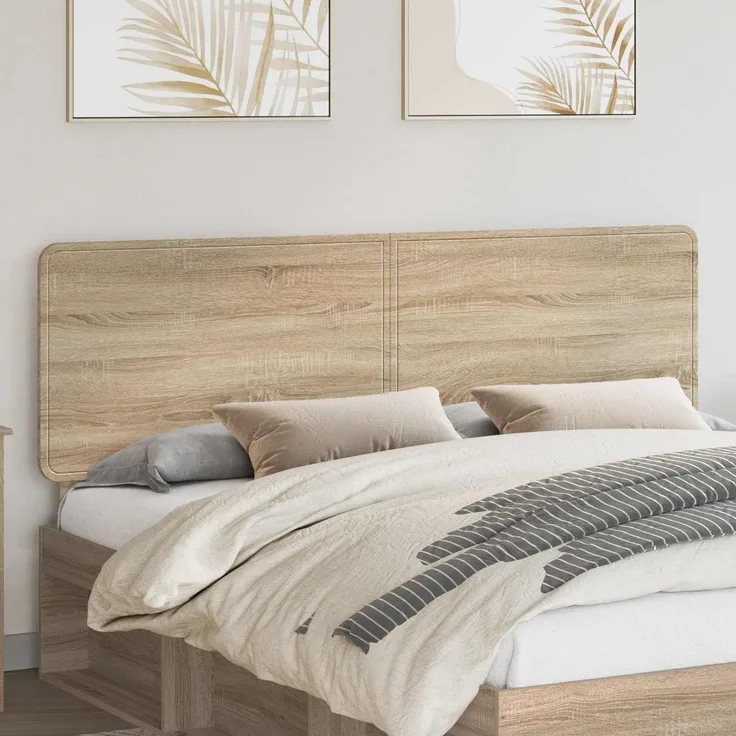 vidaXL Kopfteil Sonoma-Eiche Holzwerkstoff 100 x 183 x 3 cm Braun (Art-Nr 887849)