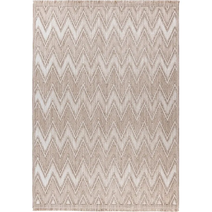 Teppich >Sarai< in Beige, 100% Polyester - 170x120cm (LxB)