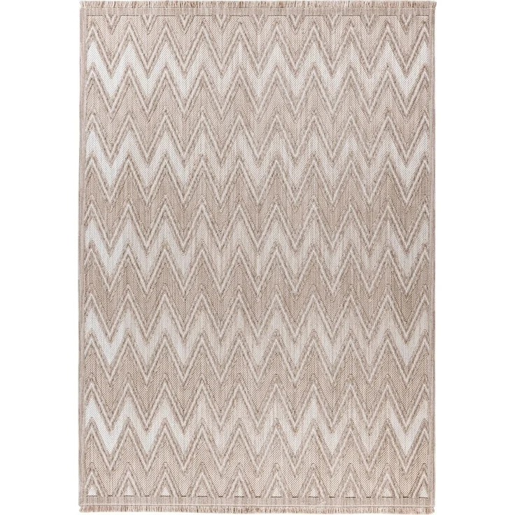 Teppich >Sarai< in Beige, 100% Polyester - 170x120cm (LxB) – Bild 1