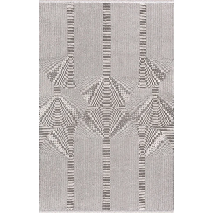 Teppich Recycle 80 x 150 cm Baumwolle Braun 88782276 [en. casa]