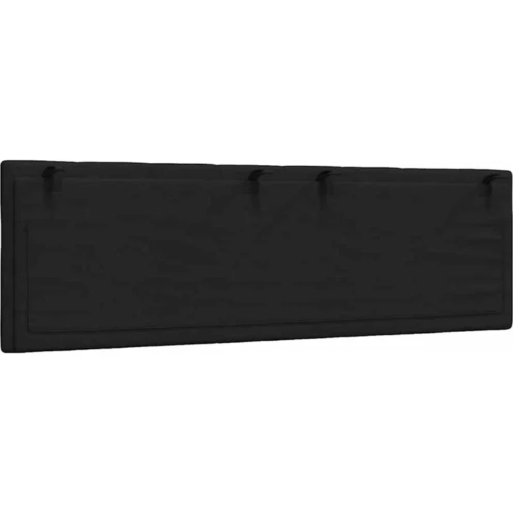 vidaXL Kopfteil-Kissen "Hanko" Schwarz 160 cm Stoff – Bild 5
