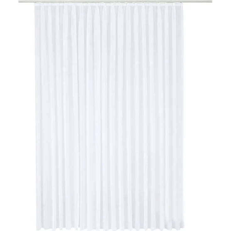 Wirth Gardine Gerty, Faltenband (1 St), halbtransparent, Sablé, Store – Bild 4