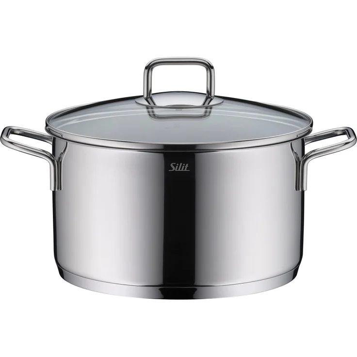 Silit Kochtopf Extra Cook, mit Glasdeckel, Edelstahl 18/10 (2-tlg), SiliTherm Universalboden, induktionsgeeignet, spülmaschinengeeignet – Bild 4