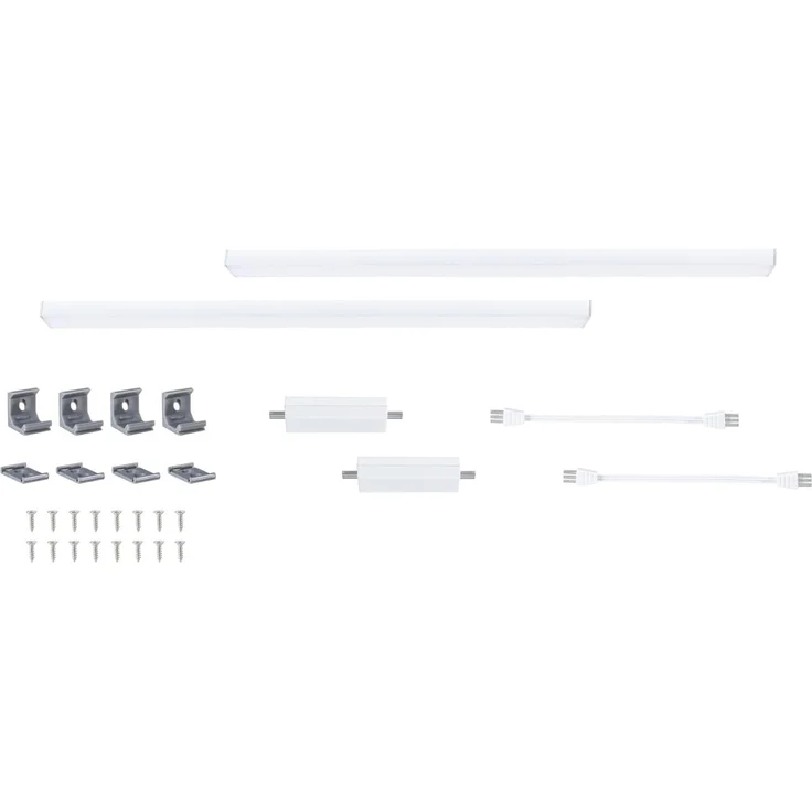 Paulmann 98615 LED Unterschrankleuchte Inline Erweiterung 2er-Set 35cm tunable white weiß – Bild 8
