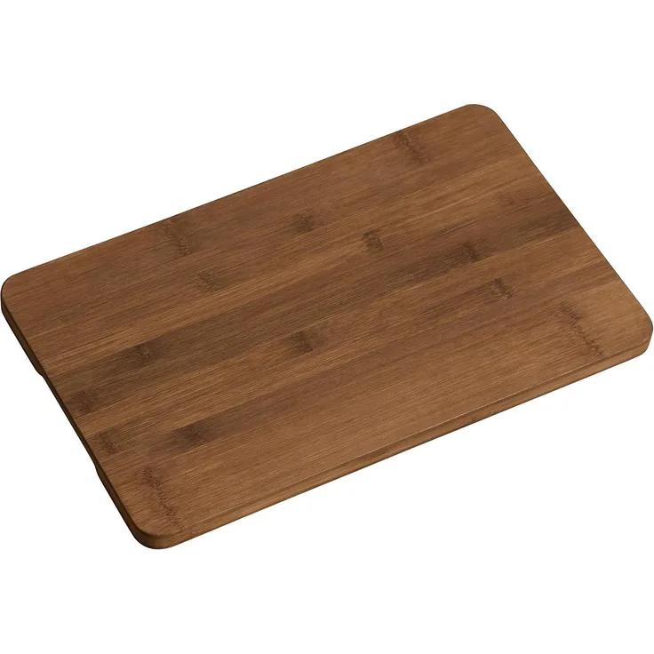 KESPER Schneide- und Servierbrett 59390 aus dunklem Bambus / Holzbrett