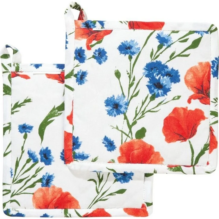 REDBEST Topflappen Topflappen 2er-Pack, Blumen – Bild 2