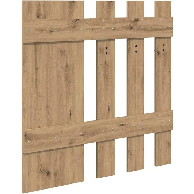 vidaXL Wandmontierter nachttisch Artisan-Eiche 100 x 10 x 100 cm 874514 – Bild 6