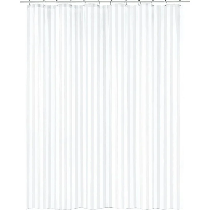 Kleine Wolke Duschvorhang Noa weiß, 180 x 200 cm – Bild 1