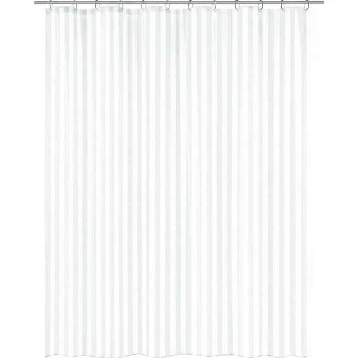 Kleine Wolke Duschvorhang Noa weiß, 180 x 200 cm