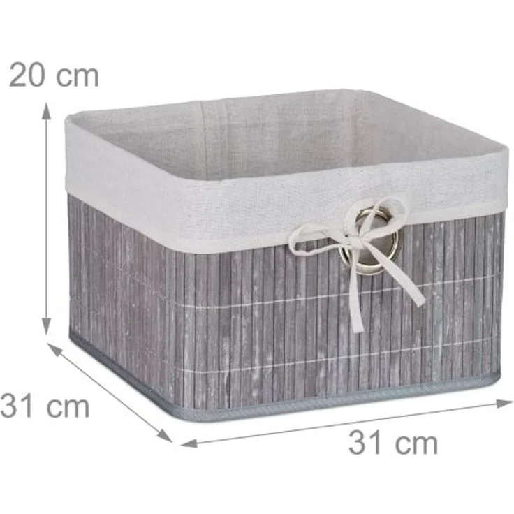 Aufbewahrungskorb Set aus Bambus 10051068_811 – Bild 4